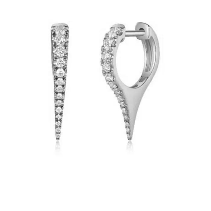 Earrings NicoleHD Jewelry Graduated Diamond Dagger Earring