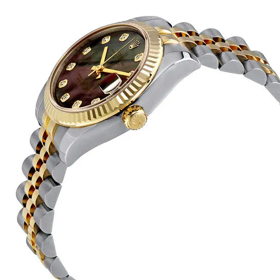 Bracelets JMS always Original Rolex Datejust Lady 31 Black Mother Of Pearl Dial Stainless Steel and 18K Yellow Gold Jubilee Bracelet Automatic Watch 178273BKMDJ Bracelets JMS always Original Rolex Datejust Lady 31 Black Mother Of Pearl Dial Stainless Steel and 18K Yellow Gold Jubilee Bracelet Automatic Watch 178273BKMDJ