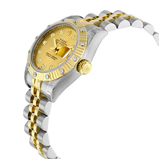 JMS always Bracelets Original Rolex Lady Datejust 26 Champagne Dial Stainless Steel and 18K Yellow Gold Jubilee Bracelet Automatic Watch 179313CDJ JMS always Bracelets Original Rolex Lady Datejust 26 Champagne Dial Stainless Steel and 18K Yellow Gold Jubilee Bracelet Automatic Watch 179313CDJ