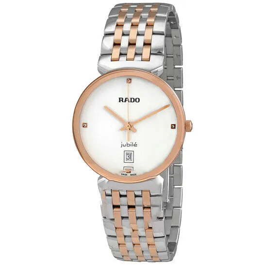 JMS always Watches Original Rado Florence Quartz Diamond White Dial Unisex Watch R48912723 JMS always Watches Original Rado Florence Quartz Diamond White Dial Unisex Watch R48912723