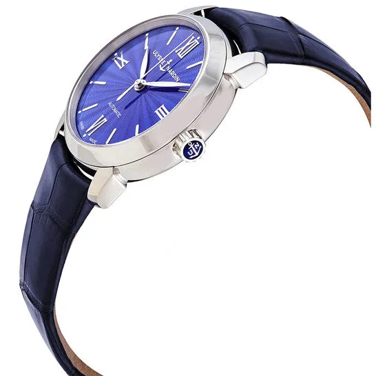 JMS always Watches Original Ulysse Nardin Classico Lady Blue Dial Alligator Leather Automatic Ladies Watch 81031162E3 JMS always Watches Original Ulysse Nardin Classico Lady Blue Dial Alligator Leather Automatic Ladies Watch 81031162E3