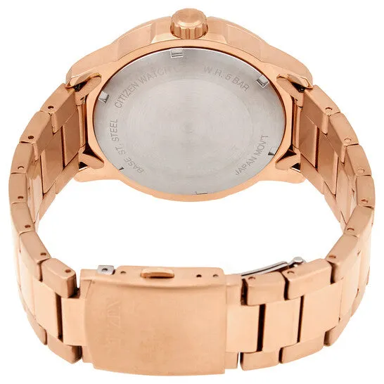 Original Citizen Mechanical Automatic White Dial Rose Goldtone Mens Watch NH837388A JMS always Rings Original Citizen Mechanical Automatic White Dial Rose Goldtone Mens Watch NH837388A JMS always Rings