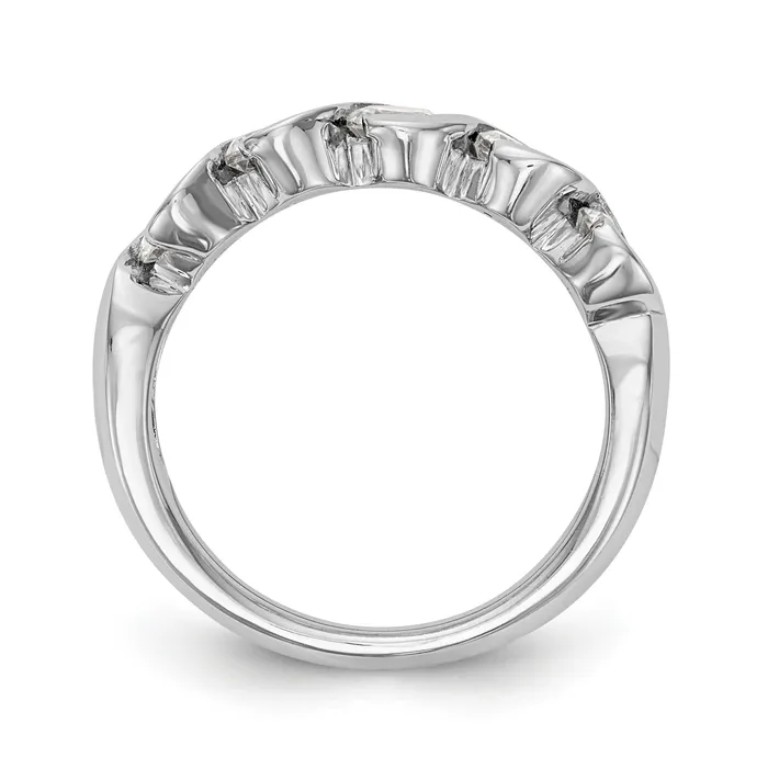 Rings 14K White Gold Diamond Band Goldiacom