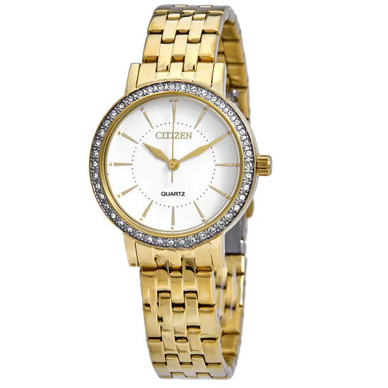 Watches JMS always Original Citizen Quartz White Dial Ladies Watch EL304284A Watches JMS always Original Citizen Quartz White Dial Ladies Watch EL304284A