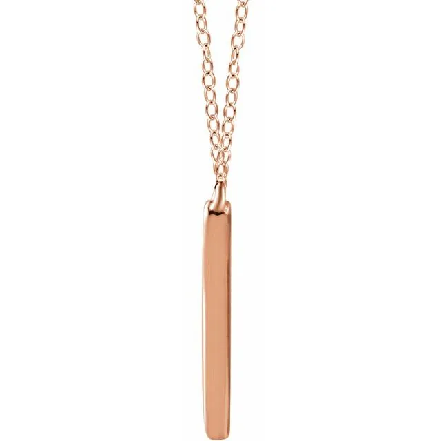 14K Rose V 1618 Necklace TreasureFineJewelers Necklaces