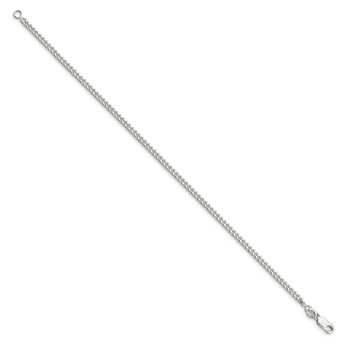 Sterling Silver 3mm Curb Chain TreasureFineJewelers Rings