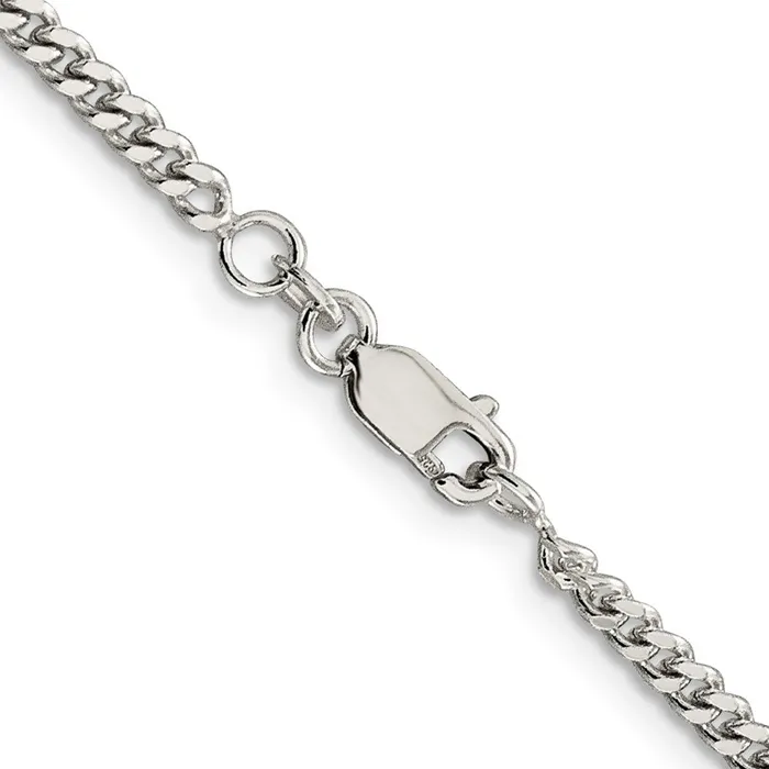 Sterling Silver 3mm Curb Chain TreasureFineJewelers Rings
