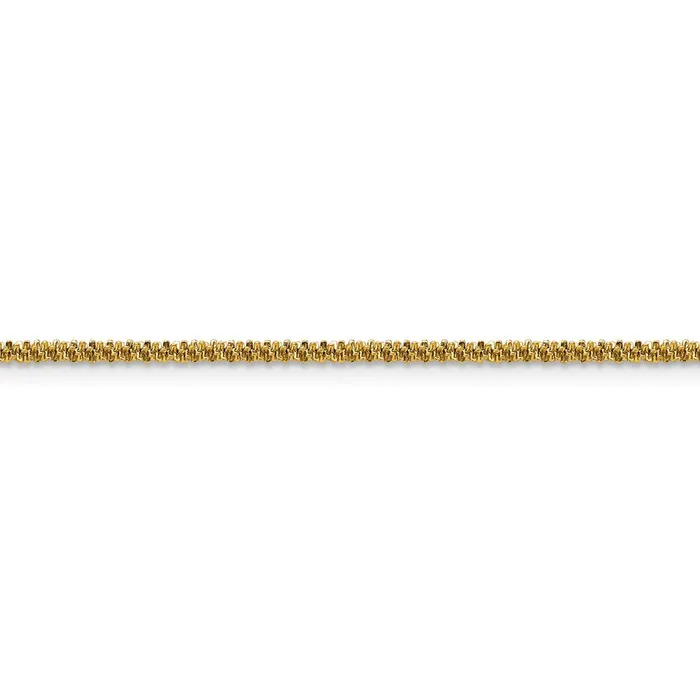 TreasureFineJewelers Bracelets Stainless Steel Polished Yellow IPplated 22mm Cyclone 20in Chain