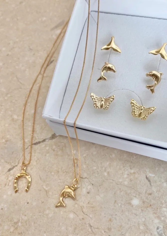 ERIJEWELRY Necklaces Horseshoe Necklace