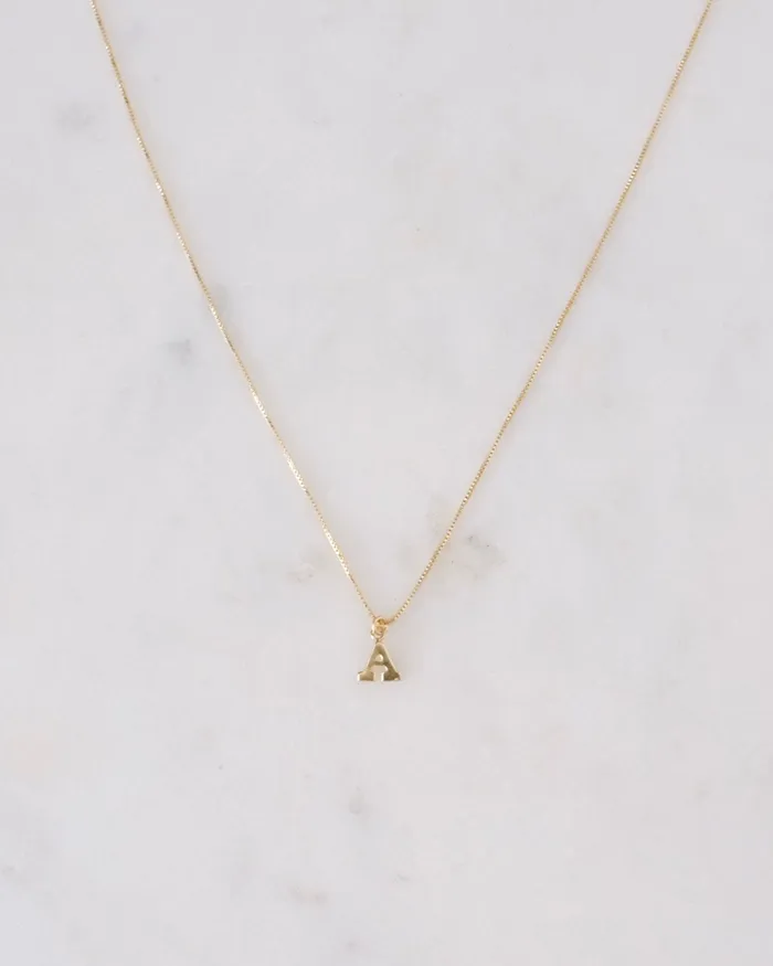 Necklaces ERIJEWELRY Personalised Initial letter Necklace