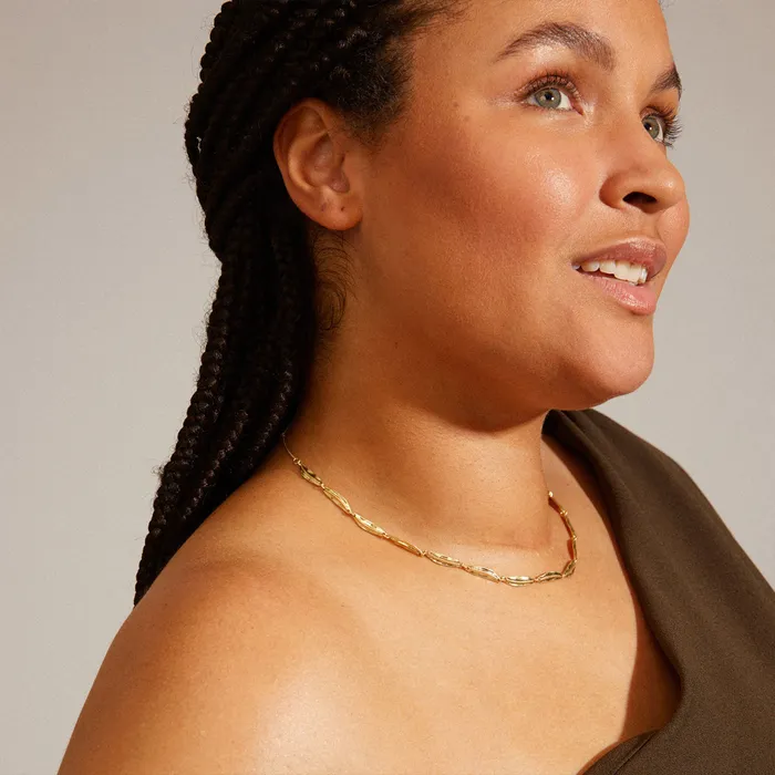 Necklaces Pilgrim Echo Gold Plated Necklace