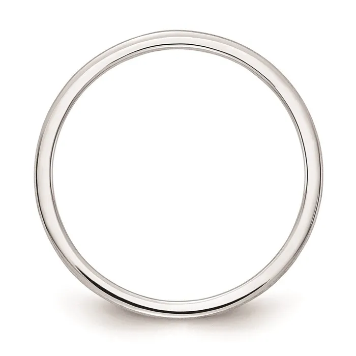 10K White Gold 12mm Half Round Satin Stackable Band1STK24120W4WBC WB Choice Jewelry Rings 10K White Gold 12mm Half Round Satin Stackable Band1STK24120W4WBC WB Choice Jewelry Rings