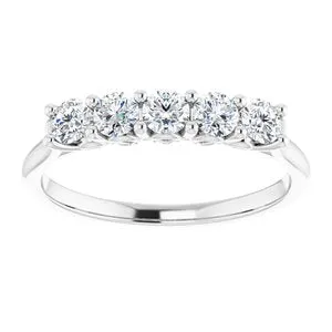 14K White 12 CTW Diamond Anniversary Band12308060000PSTWBC WB Choice Jewelry Rings