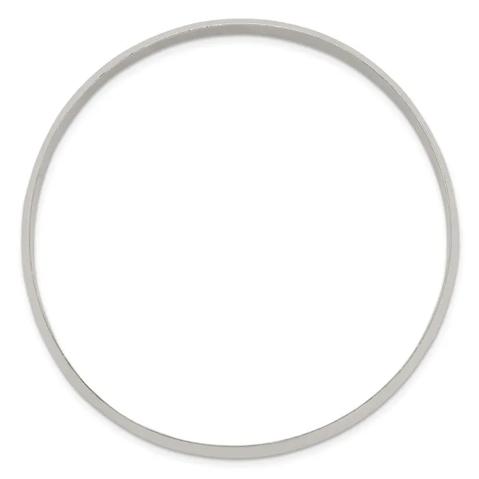 Bracelets WB Choice Jewelry Sterling Silver 625mm Solid Polished Plain SlipOn Bangle BraceletWBCQB239 Bracelets WB Choice Jewelry Sterling Silver 625mm Solid Polished Plain SlipOn Bangle BraceletWBCQB239