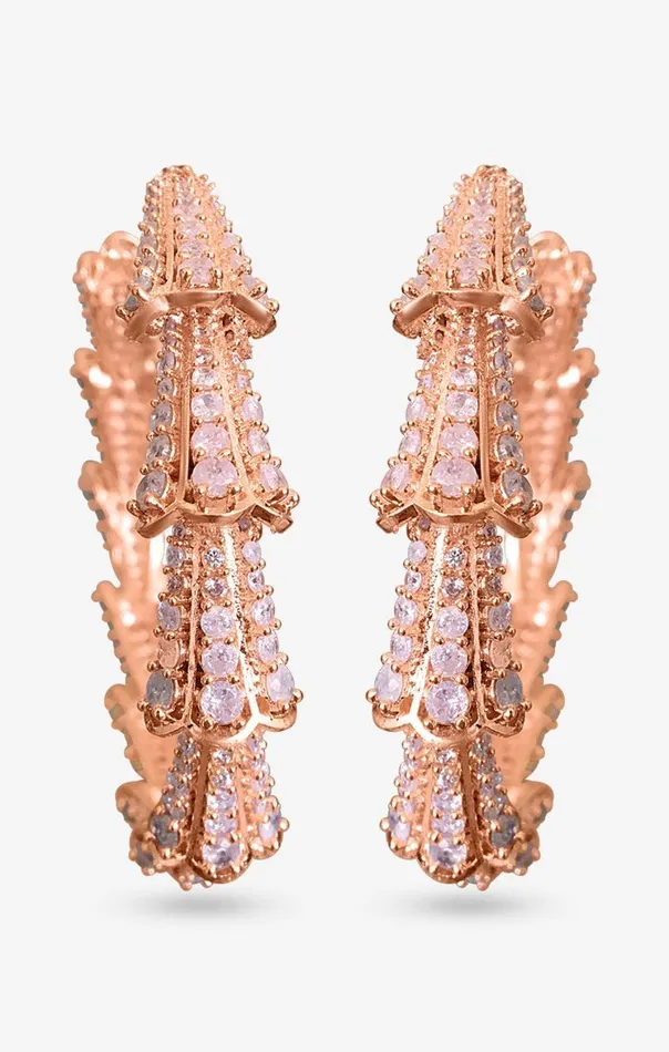 Earrings Petra Diamond Mini Hoops Earrings PRERTO ECOMMERCE PRIVATE LIMITED