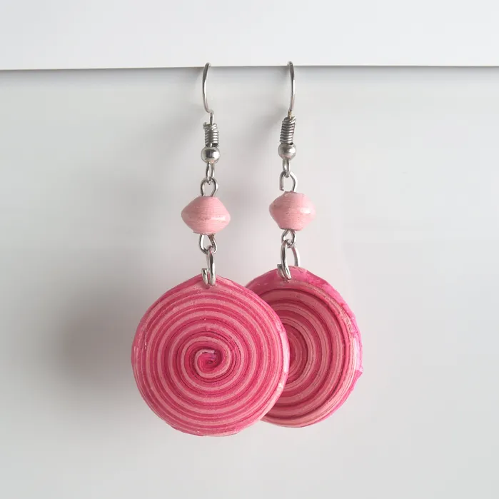projecthavehope2 Earrings Wilobo Earth Spiral Earrings