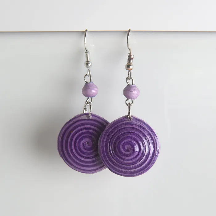 projecthavehope2 Earrings Wilobo Earth Spiral Earrings
