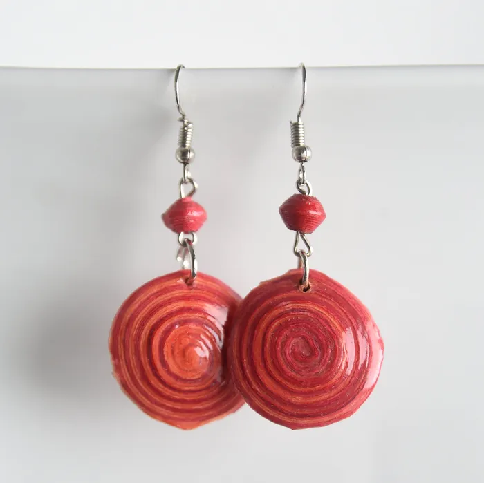projecthavehope2 Earrings Wilobo Earth Spiral Earrings