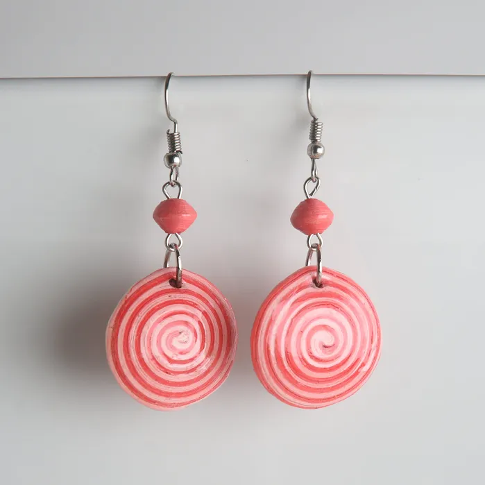 projecthavehope2 Earrings Wilobo Earth Spiral Earrings