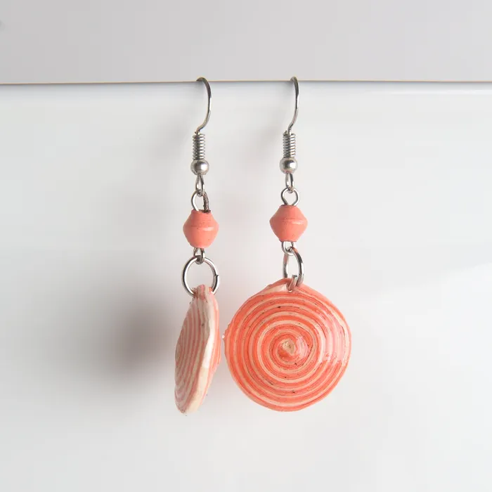 projecthavehope2 Earrings Wilobo Earth Spiral Earrings