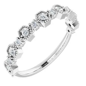Rings 14K White 14 CTW Diamond Anniversary Band124109600PSTWBC WB Choice Jewelry