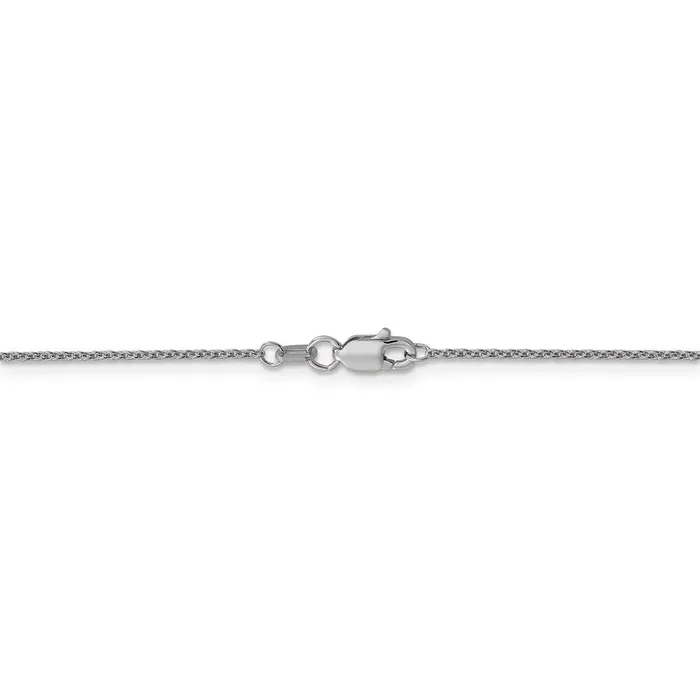 Rings WB Choice Jewelry 14k WG 1mm Round Open Link Cable ChainWBCPEN7430 Rings WB Choice Jewelry 14k WG 1mm Round Open Link Cable ChainWBCPEN7430