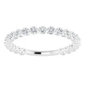 Rings WB Choice Jewelry 14K White 34 CTW Diamond Anniversary Band123013601PSTWBC