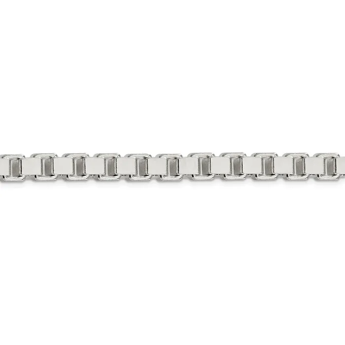 Sterling Silver 7mm Box ChainWBCQBX12026 WB Choice Jewelry Rings Sterling Silver 7mm Box ChainWBCQBX12026 WB Choice Jewelry Rings
