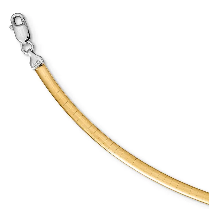 Sterling Silver Goldpltd 3mm Reversible w2in ext Cubetto ChainWBCRSM318 WB Choice Jewelry Rings Sterling Silver Goldpltd 3mm Reversible w2in ext Cubetto ChainWBCRSM318 WB Choice Jewelry Rings