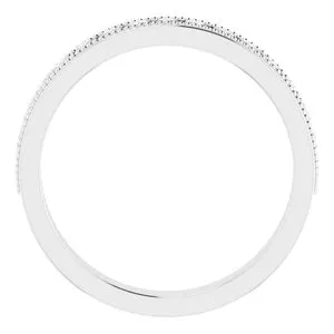 WB Choice Jewelry 14K White 12 CTW Diamond Anniversary Band122754601PSTWBC Rings