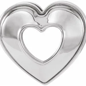 WB Choice Jewelry Necklaces 14K Rose 14x14 mm Heart Slide Pendant86097103PSTWBC WB Choice Jewelry Necklaces 14K Rose 14x14 mm Heart Slide Pendant86097103PSTWBC