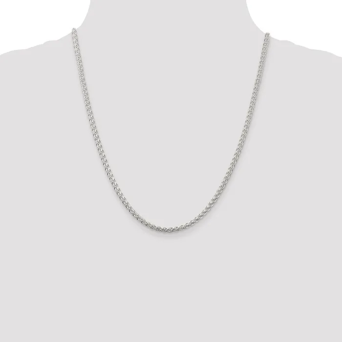 WB Choice Jewelry Sterling Silver 3mm Round Spiga ChainWBCQSP08022 Rings WB Choice Jewelry Sterling Silver 3mm Round Spiga ChainWBCQSP08022 Rings