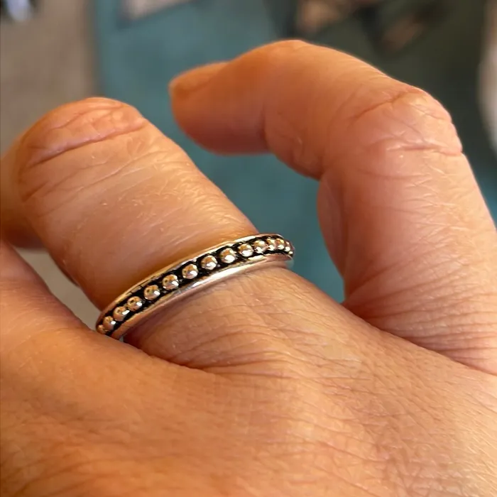 Beaded Bands Sterling Silver Vintage sold separately Vintage Paris Jewelry Rings Beaded Bands Sterling Silver Vintage sold separately Vintage Paris Jewelry Rings