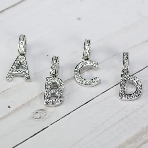 ClaudiaG Stainless Steel Letter Necklace Necklaces