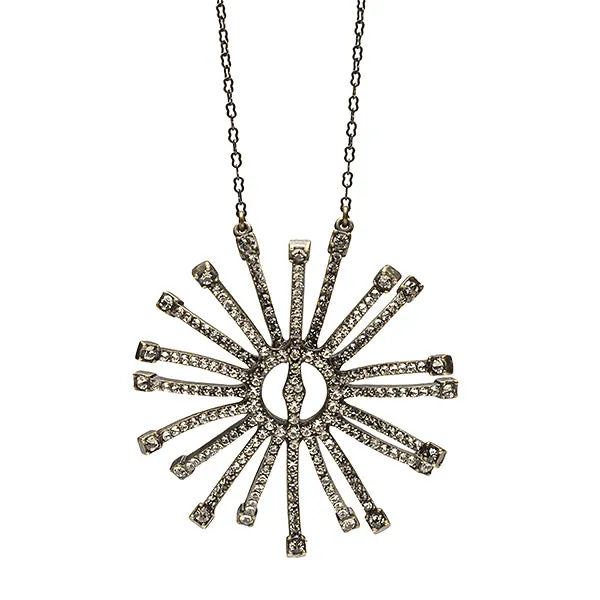 Crystal Spider Necklace Rebel Designs Inc Necklaces