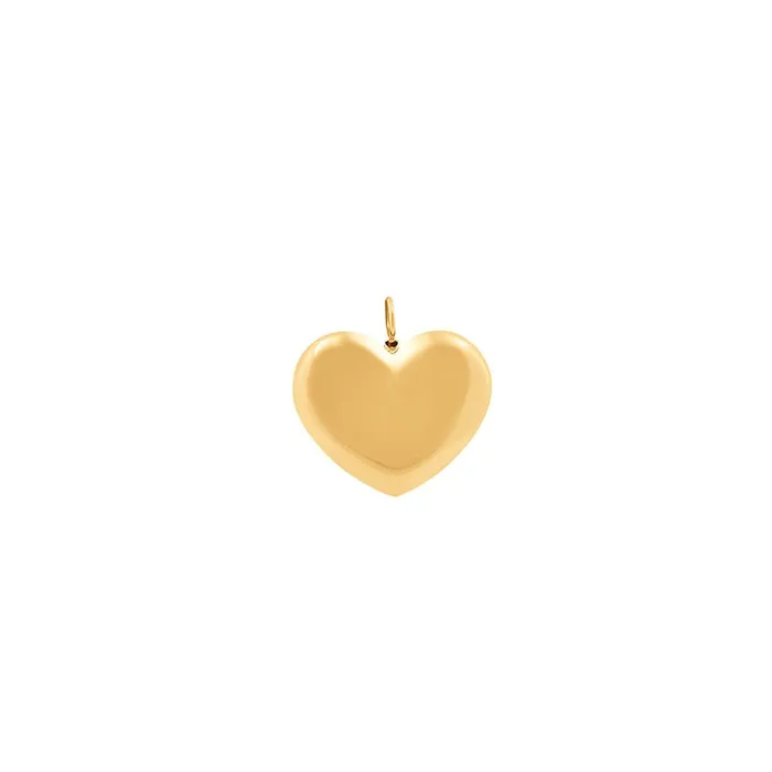 Jack Vartanian Necklaces Heart Pendand Kids With 18K Yellow Gold Plated Silver Jack Vartanian Necklaces Heart Pendand Kids With 18K Yellow Gold Plated Silver