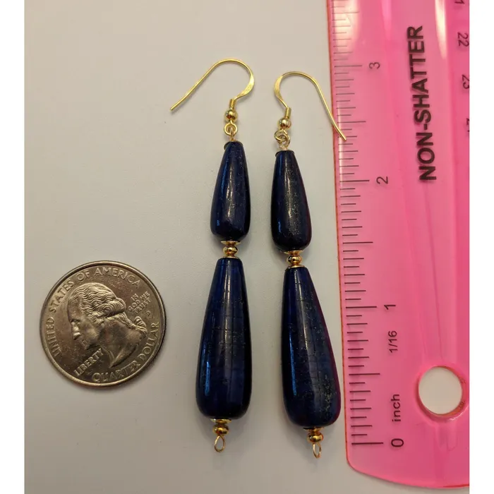 REGENZ Gemstone EarringsJade Turquoise Coral Citrine Pearls Lapis HANDMADE with Love The Pink Pigs Earrings