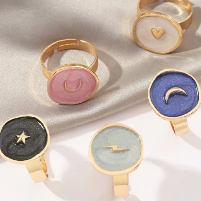 Rings ClaudiaG Astral Ring Blue