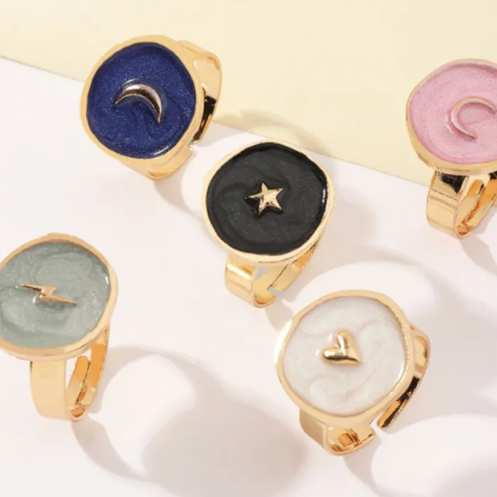 Rings ClaudiaG Astral Ring Blue