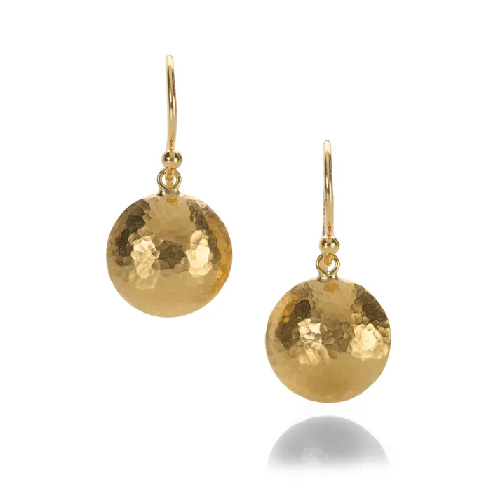 Earrings Gurhan Large Lentil Drop Earrings