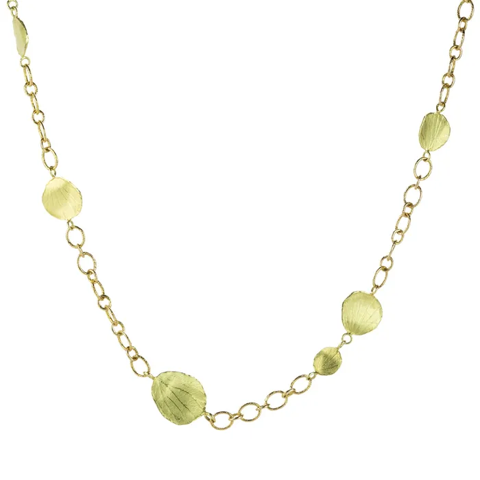 Necklaces Barbara Heinrich 18k Petal Chain