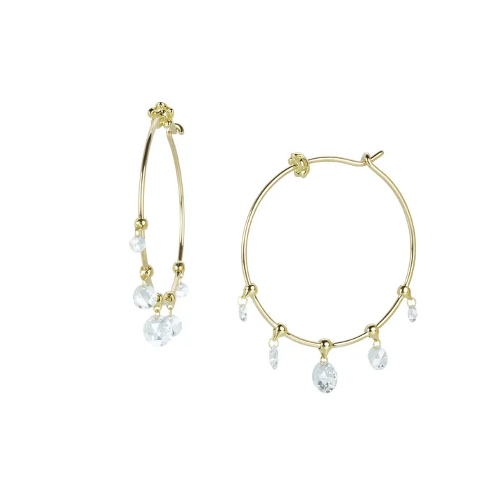 Paul Morelli Wind Chime Hoop Earrings Earrings