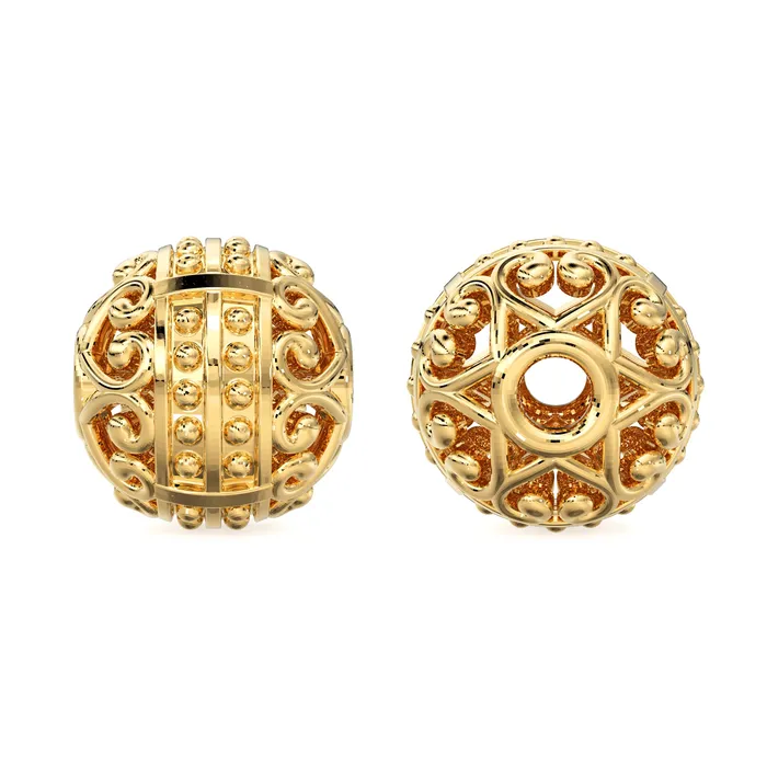 PreStyled Sets Granulation Tribal 18k Solid Gold Beads Old Fashioned Bali Round Spacer Finding 6mm 8mm 10mm Jalvi Co PreStyled Sets Granulation Tribal 18k Solid Gold Beads Old Fashioned Bali Round Spacer Finding 6mm 8mm 10mm Jalvi Co
