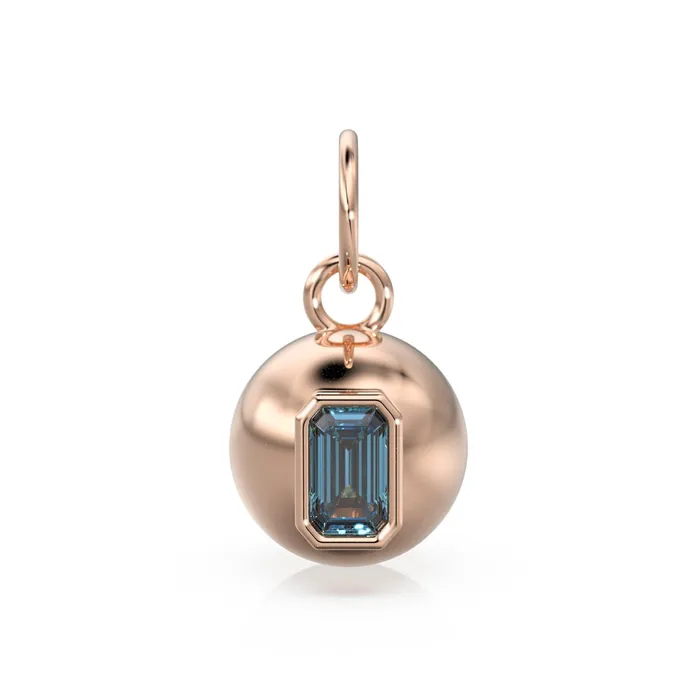 PreStyled Sets Jalvi Co London Blue Topaz Emerald 18k Gold Bauble Ball Gold Charm Blue Gemstone Handmade Gold Pendant 14k Jewelry Making November Birthstone PreStyled Sets Jalvi Co London Blue Topaz Emerald 18k Gold Bauble Ball Gold Charm Blue Gemstone Handmade Gold Pendant 14k Jewelry Making November Birthstone