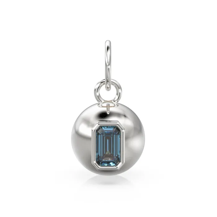 PreStyled Sets Jalvi Co London Blue Topaz Emerald 18k Gold Bauble Ball Gold Charm Blue Gemstone Handmade Gold Pendant 14k Jewelry Making November Birthstone PreStyled Sets Jalvi Co London Blue Topaz Emerald 18k Gold Bauble Ball Gold Charm Blue Gemstone Handmade Gold Pendant 14k Jewelry Making November Birthstone