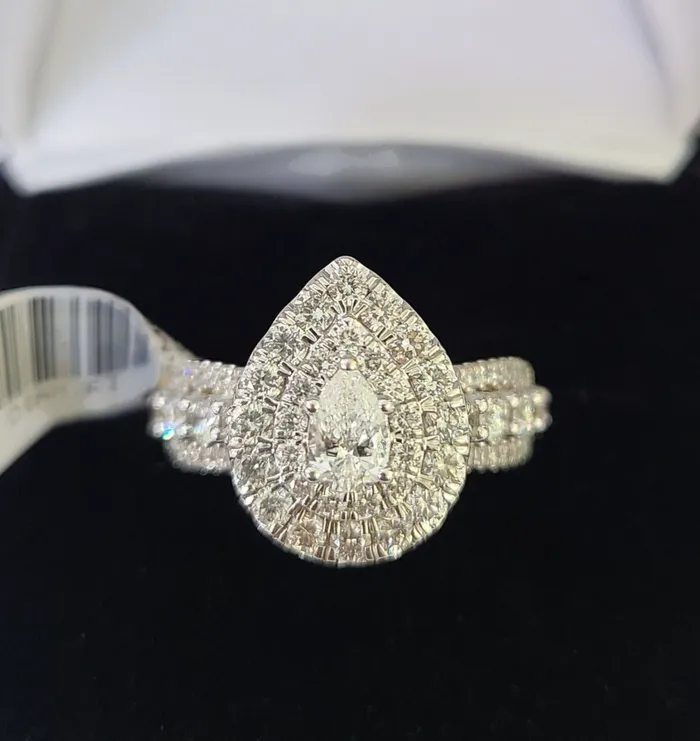 Rings Real 10k Yellow Gold Diamond Ladies Ring Women Engagement Wedding Genuine Gold and Diamond Rings Real 10k Yellow Gold Diamond Ladies Ring Women Engagement Wedding Genuine Gold and Diamond