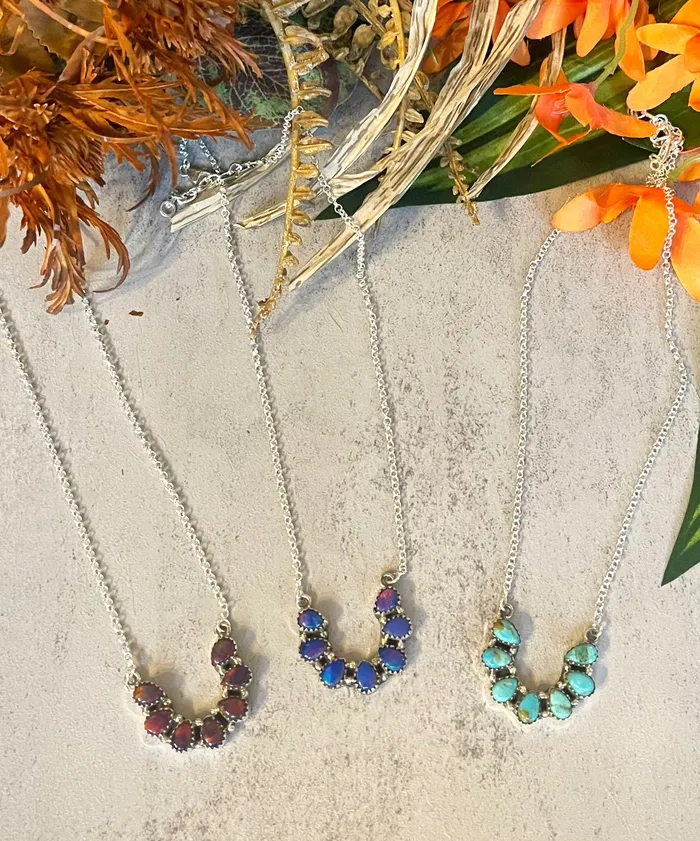 SophiaRene Boutique Sterling Silver Horseshoe Necklace Necklaces