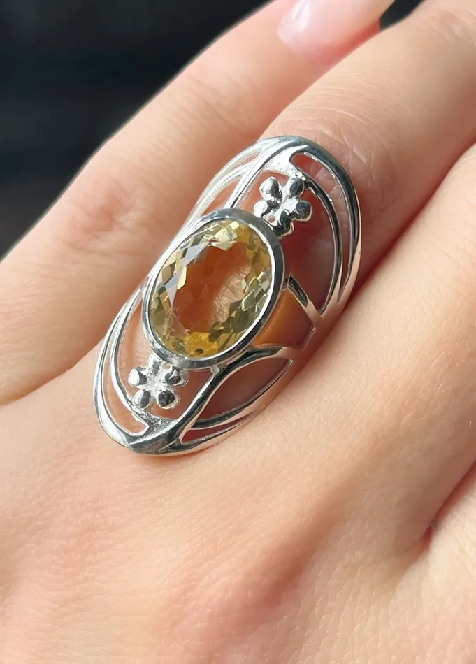 Sophiareneboutiquecom Rings STERLING SILVER ARTISAN GEM RINGS