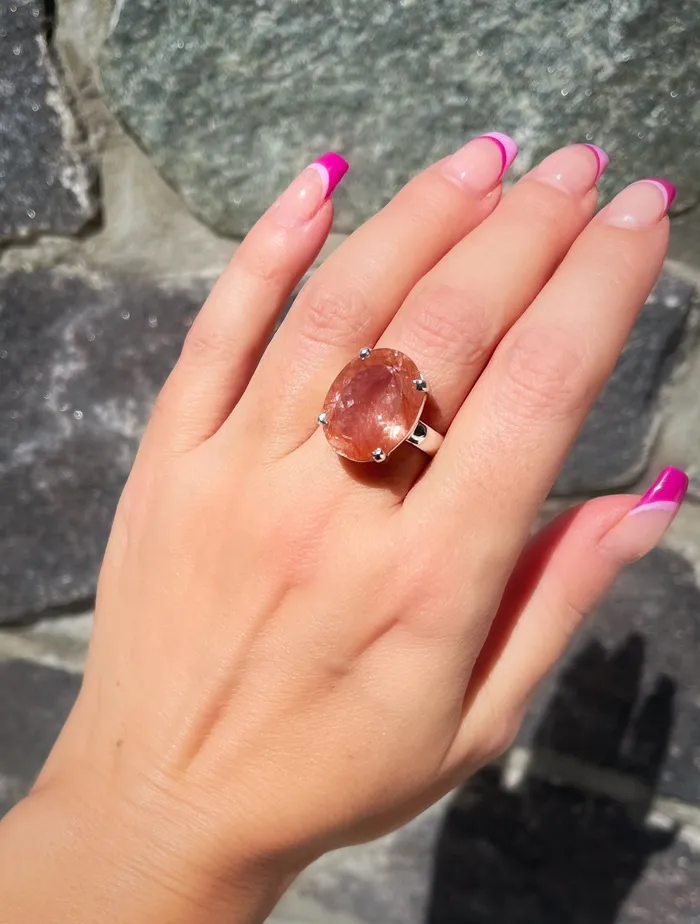 Sophiareneboutiquecom Rings Sterling Silver Pumpkin Spice Rutile Quartz Bold Beautiful Ring Sophiareneboutiquecom Rings Sterling Silver Pumpkin Spice Rutile Quartz Bold Beautiful Ring