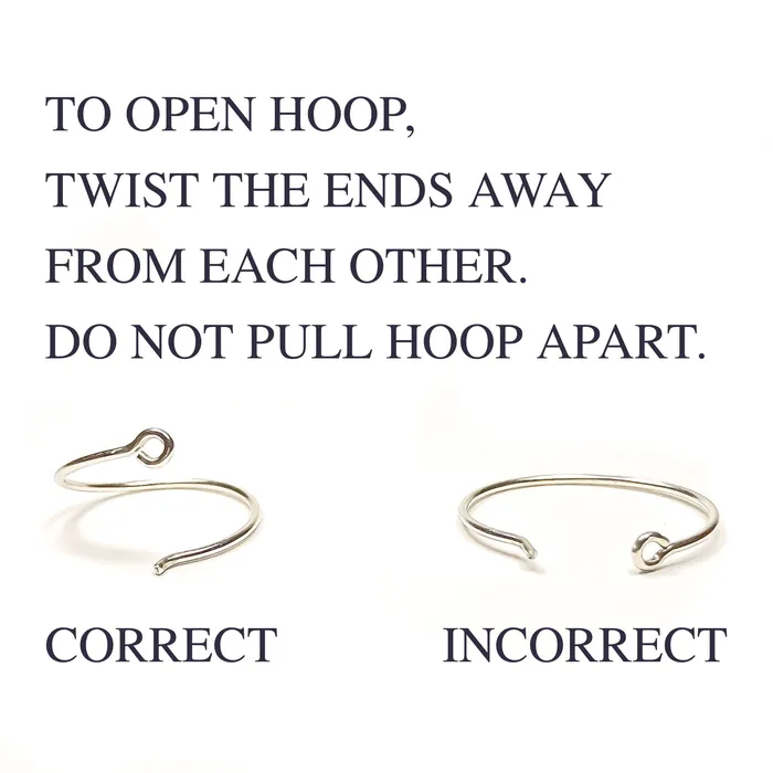 14K White Gold Hammered Mini Hoops 10mm Hoops By Hand PreStyled Sets 14K White Gold Hammered Mini Hoops 10mm Hoops By Hand PreStyled Sets